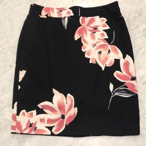 Ann Taylor Factory Floral Skirt